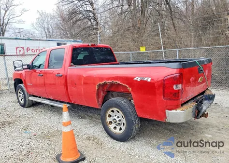 2014 Chevrolet Silverado K2500 Heavy Duty из США, поврежденный, VIN 1GC1KVCG0EF154071